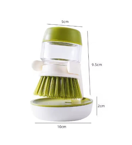 brosse à  vaisselle avec distributeur de savon